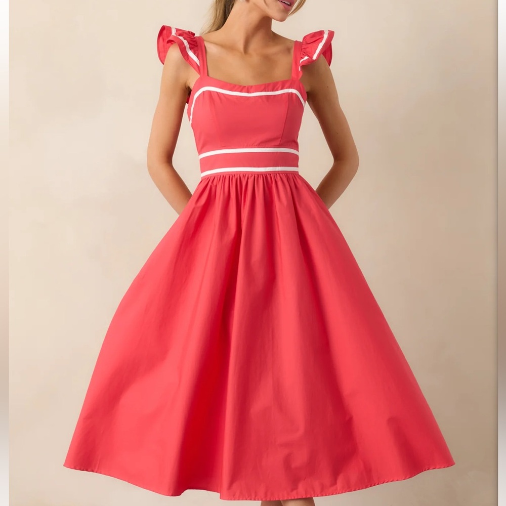 Flying tomato dress, large
